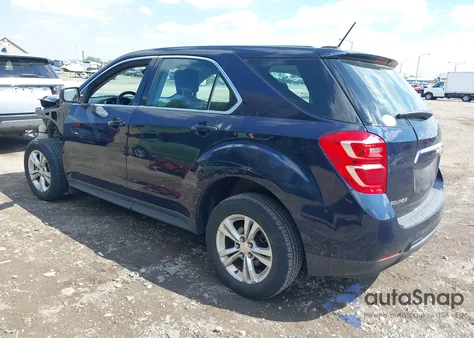 2017 Chevrolet Equinox Ls from USA, damaged, VIN 2GNALBEK4H1556482